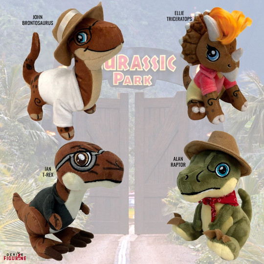 jurassic park plush