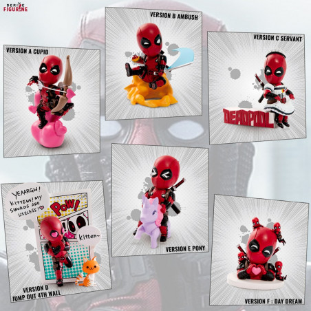 Marvel Deadpool Figure Of Your Choice Mini Egg Attack