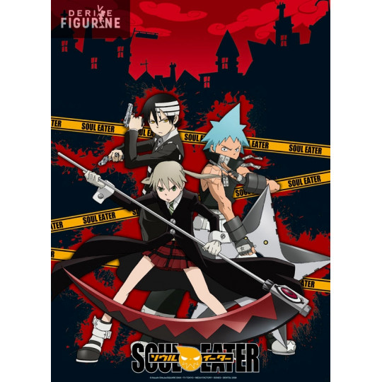 Poster Soul Eater Maka Black Star And Death The Kid Abystyle