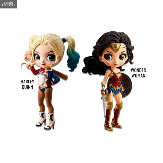 Harley Quinn Or Wonder Woman Figure Of Your Choice Q Posket Dc Comics Suicide Squad Justice League Banpresto