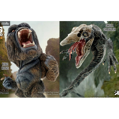 Kong Skull Island King Kong Or Skull Crawler Figure Of Your Choice Deform Real Series