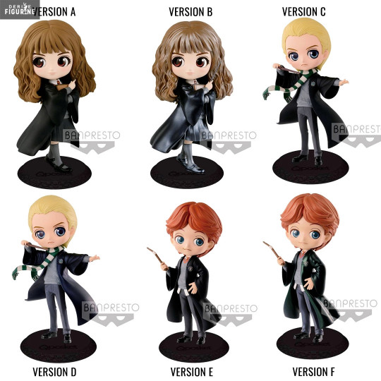 Hermione Ron Or Draco Figure Of Your Choice Available In Two Versions Q Posket Harry Potter Banpresto