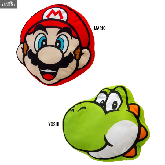 Mario Or Yoshi Cushion Of Your Choice Super Mario Bros Little Buddy Toys