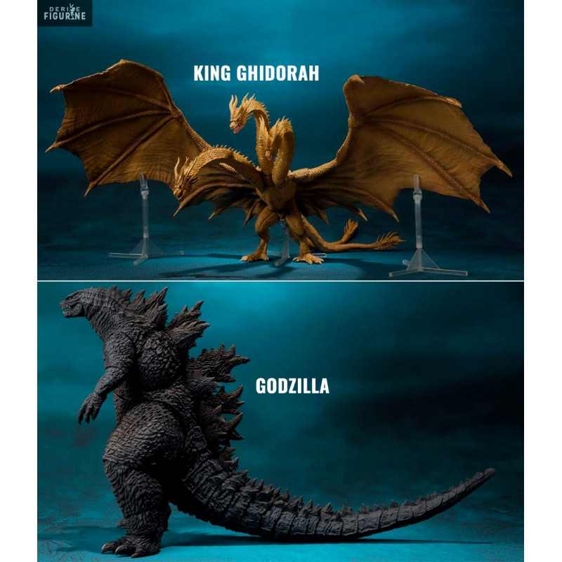 Godzilla Or King Ghidorah Figure S H Monsterarts Godzilla King Of The Monsters 201!   9 Bandai - 