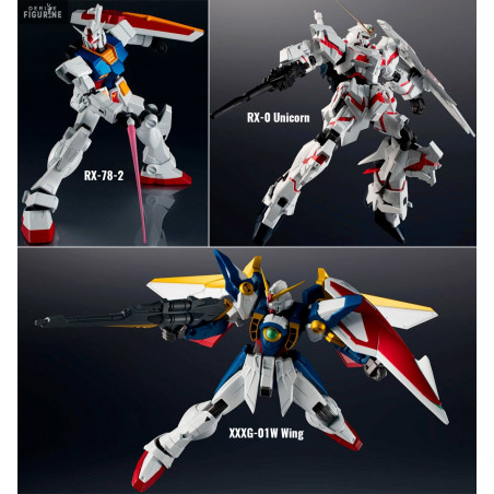 Rx 78 2 Xxxg 01w Wing Or Rx 0 Unicorn Figure Mobile Suit Gundam Bandai