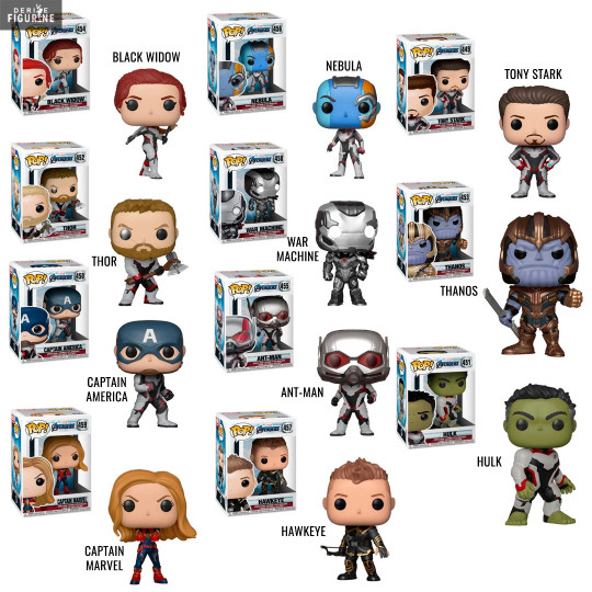 avengers endgame pop figures