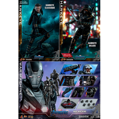 Marvel Avengers Endgame Figure Of Your Choice Hawkeye Classic Or Deluxe Or War Machine Movie Masterpiece