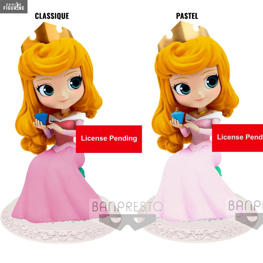 Princess Aurora Perfumagic Figure Classic Or Pastel Q Posket Disney Banpresto