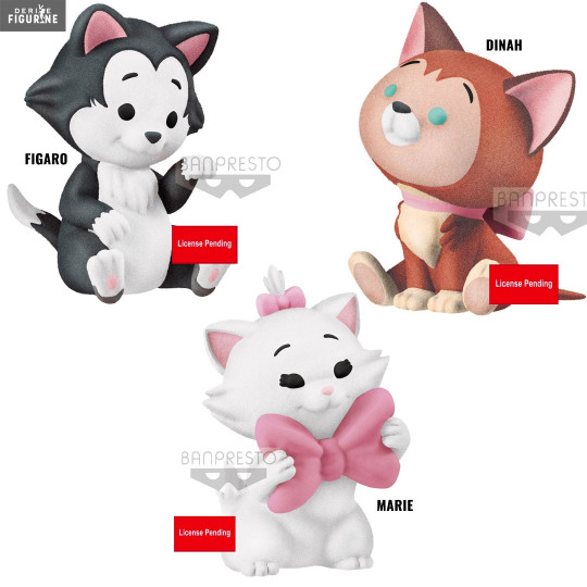 Figaro Marie Or Dinah Figure Fluffy Puffy Disney Banpresto