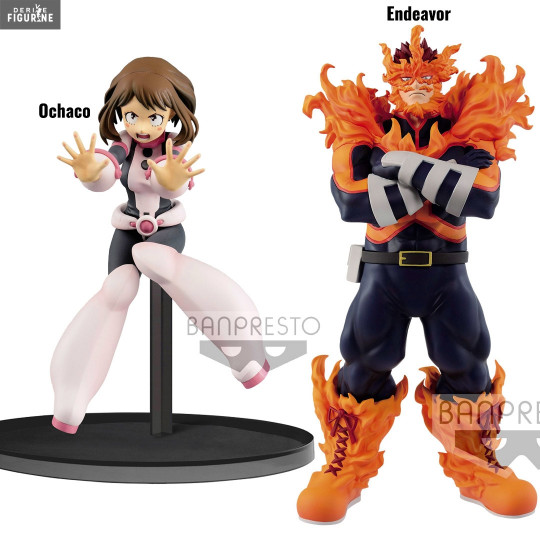 Ochaco Uraraka The Amazing Heroes Or Endeavor Age Of Heroes Figure My Hero Academia Banpresto