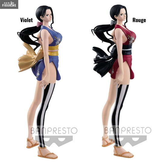 Figurine Nico Robin Wano Kuni Violet Ou Rouge Glitter Glamours One Piece Banpresto
