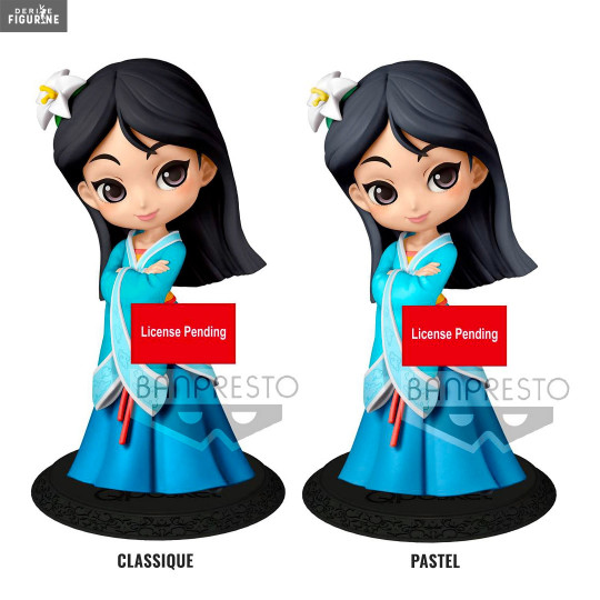 Mulan Royal Style Figure Ver Classic Or Pastel Q Posket Disney Banpresto