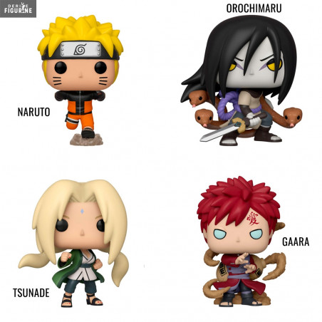 Figurine Pop! Naruto, Gaara, Tsunade ou Orochimaru - Funko