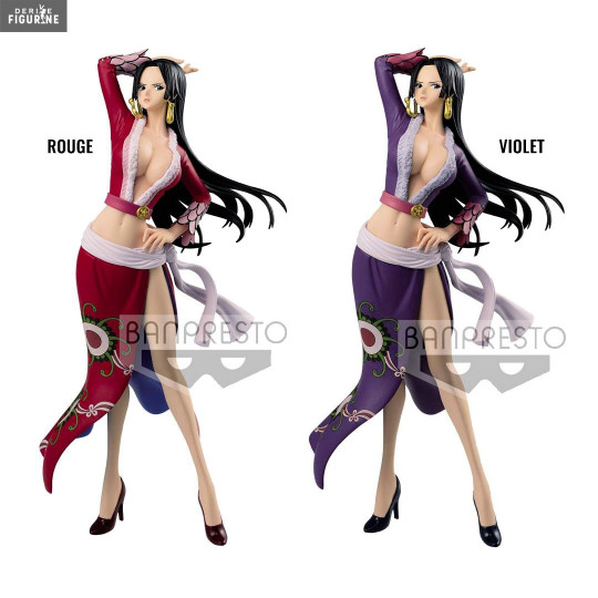 Boa Hancock Figure Red Or Purple Glitter Glamours One Piece Banpresto