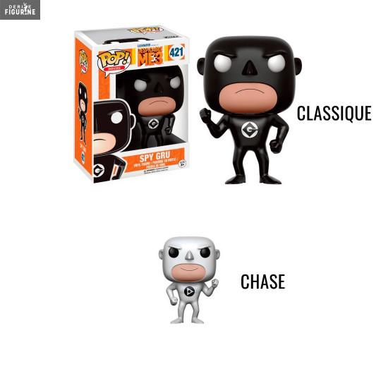 Spy Gru 421 Classic Or Chase Pop Despicable Me 3 Funko