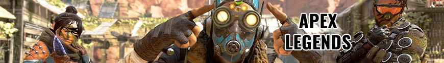 Figures Apex Legends and merchandising products