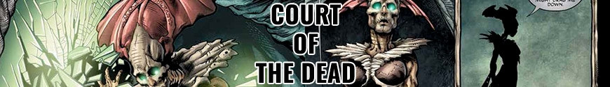 Figures Court of the Dead and merchandising products