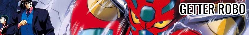 Figures Getter Robo and merchandising products