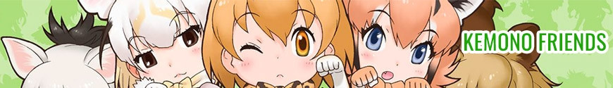 Figures Kemono Friends and merchandising products