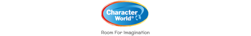 Voici l'intégralité de notre gamme de produits dérivés Character World