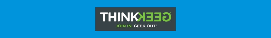 Merchandising products ThinkGeek