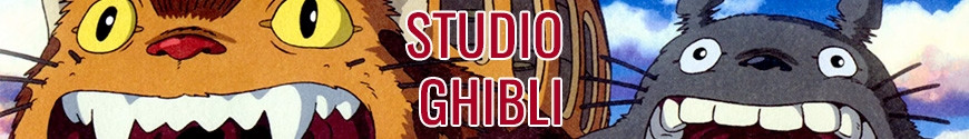 Studio Ghibli figures and merchandising products