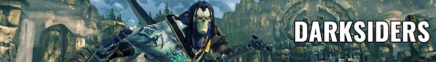 Darksiders figures and merchandising products