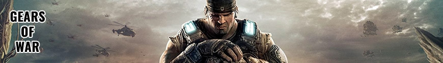 Figures Gears of War and merchandising products